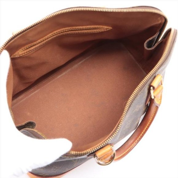 Louis Vuitton Souple Alma W Pm W Strap Brown Monogram Canvas Tote - Picture 2 of 12